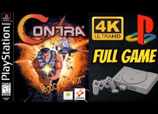 Contra Legacy Of War PS1 4K60ᶠᵖˢ UHD Longplay Walkthrough Playthrough Full Movie Game