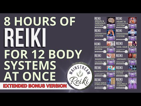 8 Hour Reiki Session Full Body 12 Body Systems Perfect For Sleeping Or Working