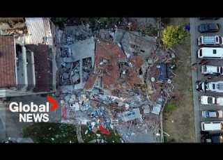 Powerful Earthquake In Turkey Flattens Buildings Kills At Least 1