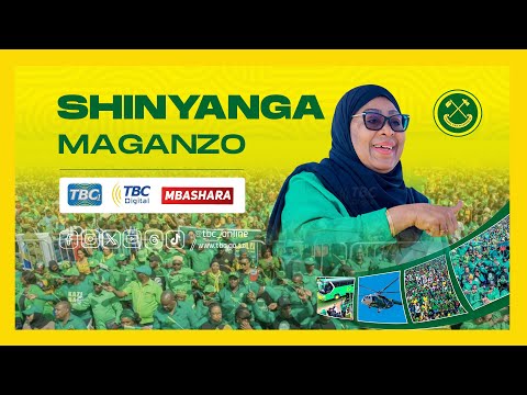 TBCLIVE MKUTANO WA KAMPENI ZA MGOMBEA URAIS CCM MAGANZO SHINYANGA