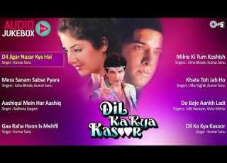 Dil Ka Kya Kasoor Full Movie Songs Divya Bharti Prithvi Nadeem Shravan Old Hindi Playlist
