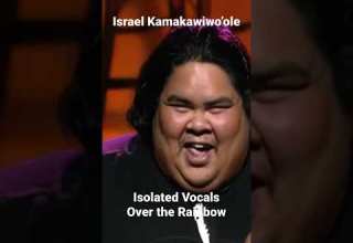 Never Before Heard Isolated Vocals Of Israel IZ Kamakawiwo Ole S Over The Rainbow