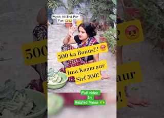  Maid Ka Diwali Bonus Sirf 500 Kanjoos Malkin Comedy