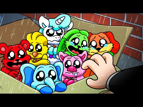 The SAD STORY Of POPPY PLAYTIME Cartoon Animation