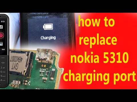 How To Replace Nokia 5310 Charging Port Micro Usb Port Replacement