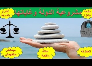 مقدمة جاهزة الشرح بالدارجة مشروعية الدولة وغاياتها أمثلة من الواقع