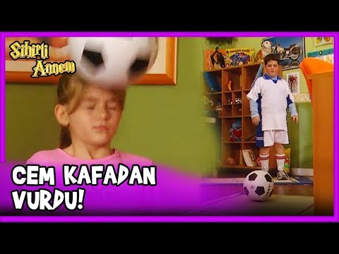 Cem Ceren In Kafasına TOP Attı Sihirli Annem 35 Bölüm