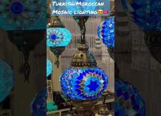  TURKISH MOROCCAN Mosaic Lighting Turkey Turkey2022 Moroccan Shorts Vlog Homedecor Light