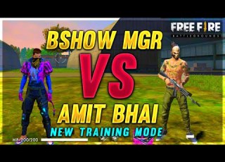 Bshow Mgr Vs Amit Bhai Desi Gamers 1 Vs 1 Free Fire New Advance Server