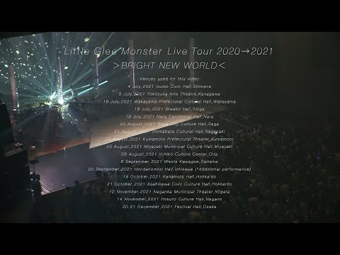 Little Glee Monster Live Tour 2020 2021 BRIGHT NEW WORLD For J LOD LIVE