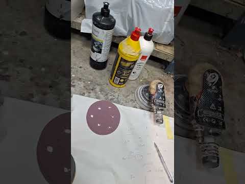 Sanding الصنفرة المستخدمه للسيارات من مرحلة المعجون لتلميع الورنيش