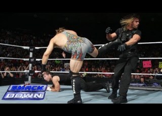 Triple H Stops An 11 On 3 Handicap Gauntlet Match SmackDown Sept 20 2013