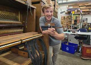  This Silent Era Relic Contains Over 100 Bellows What Does It Take To Restore One