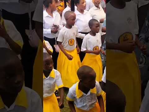 Solemn Entry For The Holy Mass Priests And Kwaya With Watoto