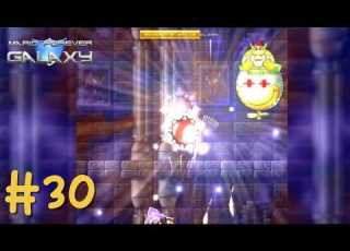 Mario Forever Galaxy Level 30 Bowser Castle Gameplay