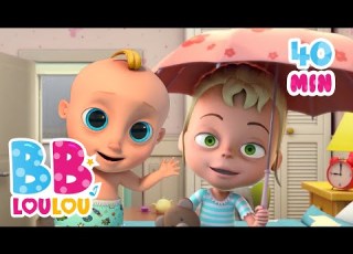  Pluie Pluie Va T En Loin Chansons Des Maternelles BB LouLou