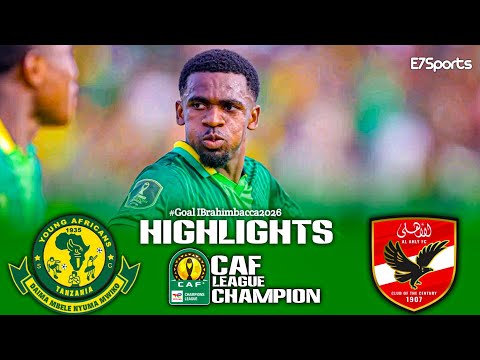Yanga SC Vs Al Ahly 1 1 Highlights Goals Ligi Ya Mabingwa Africa CAF Champions League
