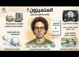 ملخص كتاب المتميزون بقلم مالكوم جلادويل