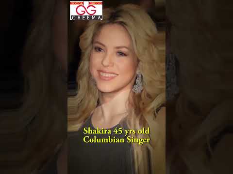 Shakira Singer Wakawaka Fifasong Columbia Artist Girl Shorts Viral Ytshorts