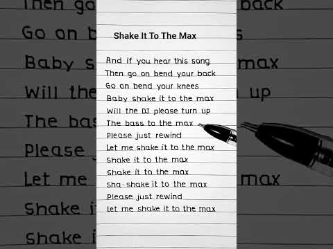 Shake It To The Max Lyrics Moliy Shenseea Skillibeng Silent Addy