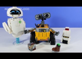 LEGO Disney WALL E And EVE 43279