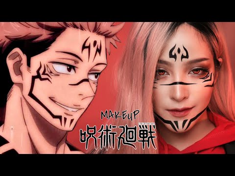 Sukuna 宿儺 Makeup Tutorial Jujutsu Kaisen Soundtiss