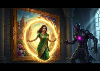 To Escape The Sorcerer The Princess Went Inside A Painting So What Happened Next