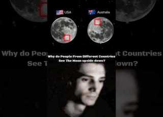 Why Do People From Different Countries See The Moon Upside Down Shorts Shortsfeed Upsidedown