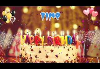 TIMO Birthday Song Happy Birthday Timo