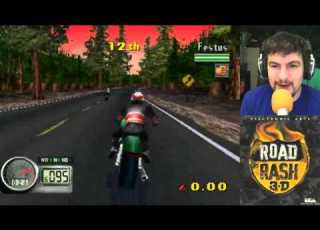 Old School Road Rash 3D PS1