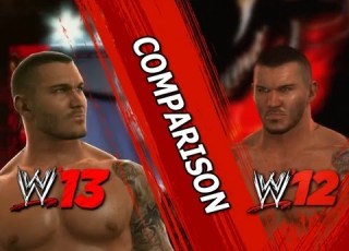 WWE 13 WWE 12 Randy Orton Comparison