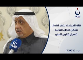 كتلة السيادة ننتظر اكتمال تشكيل اللجان النيابية لتعديل قانون العفو