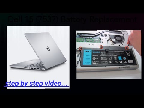 How To Replace Battery In Dell 15 7537 Battery Replacement Tutorial