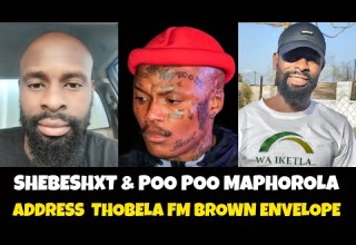 Shebeshxt Poo Poo Maphorola Addressing Thobela Fm Brown Envelope