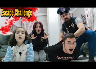 EYVAH ZEYNEP HİRANUR ESCAPE CHALLENGE CADI TEYZE بابا جاب لي بالون جنى مقداد طيور بيبي