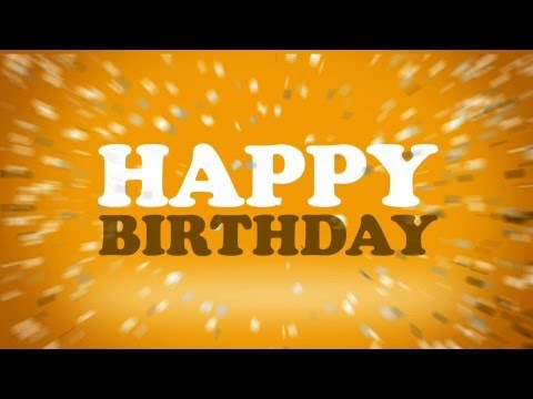 Matt Houston Happy Birthday Lyrics Video Officiel