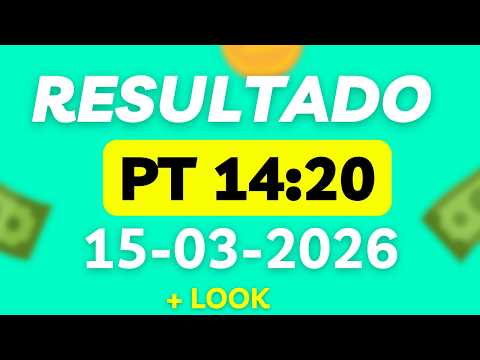 Resultado Do Jogo Do Bicho Ao Vivo Hoje PT 14 20H 15 03 2026