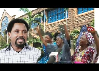 MAJONZI VILIO VYATAWALA KANISANI KWA TB JOSHUA UMATI WAJITOKEZA