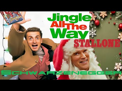 Sylvester Stallone And Arnold Santa Schwarzenegger Jingle All The Way 1996