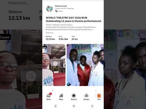 WorldTheatreDay 2026 Run 12KM Run To Celebrate My 12 Years In TheatreArts Alhamdulillah