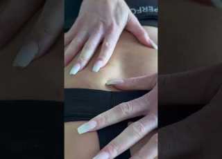 Skin Popping Low Back Chiropractic Adjustment