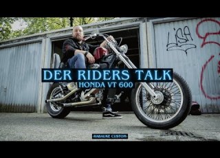  Riders Talk Ep 4 Honda VT 600 Seitendeckel Aus Altem Fender Umbaubericht
