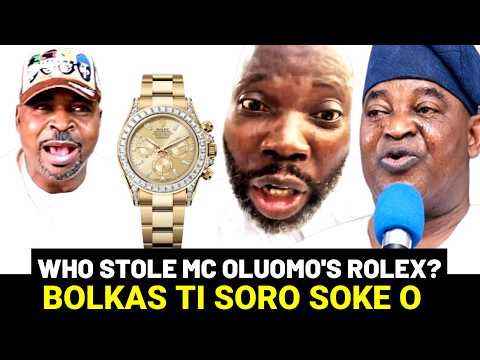 NURTW CRISIS BOLKAS REPLY MC OLUOMO ON HIS STOLEN ROLEX