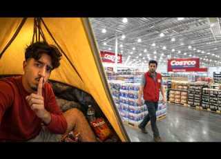  I Secretly Lived Inside Costco For 50 Hours