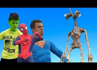  Superheroes VS Siren Head