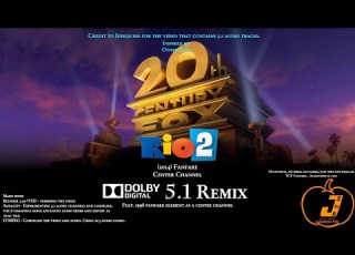  20th Century Fox Studios 2014 Rio 2 Fanfare Center Channel 5 1 Remix Feat 1998 Fanfare