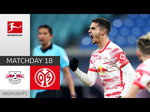 RB Leipzig 1 FSV Mainz 05 4 1 Highlights Matchday 18 Bundesliga 2021 22