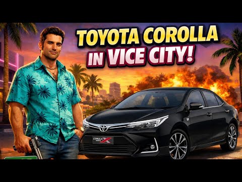 Toyota Corolla Car Added In GTA Vice City 100 Working Mod You Must Try Toyota Corolla Car Added In GTA Vice City 100 Working Mod You Must Try