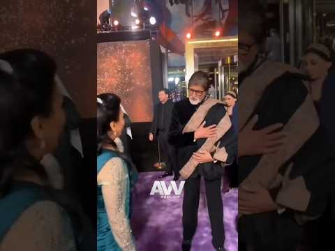 نجمة مصرية تتبع اميتاب باتشان و تبكي امامه I LOVE YOU Shorts