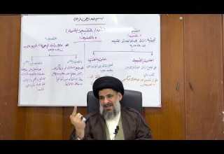 مذكرة المنطق التقسيم القسمة والتصنيف سماحة السيد ناصر الحسيني حفظه الله ورعاه